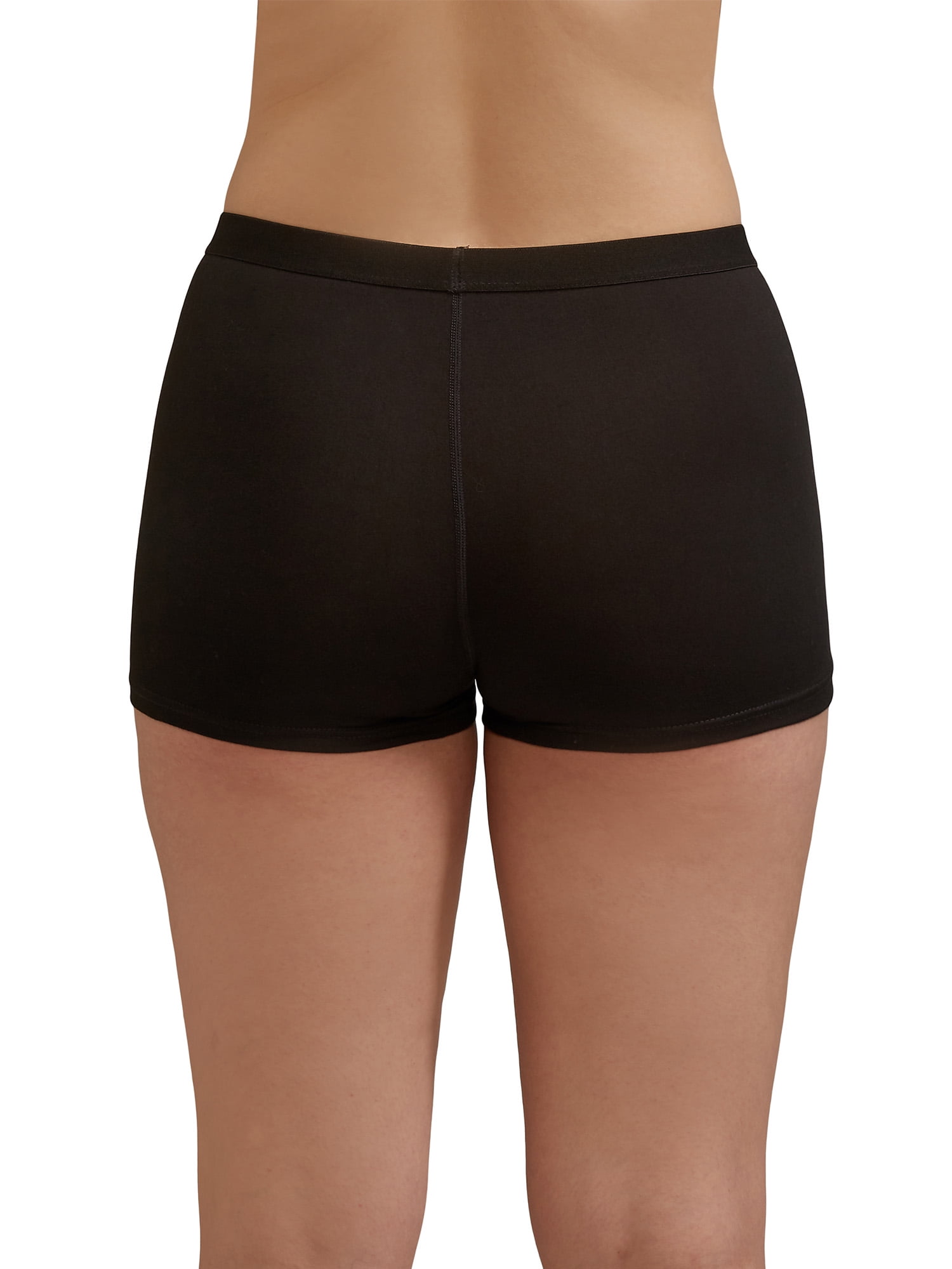 Reebok Women's Sport Soft Boyshort Panties, 4-Pack Sizes S-2XL