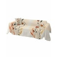thumbnail image 2 of Boho Floral Flower Sofa Covers for 3 Cushion,Washable Couch Cover for Sectional Sofa Slipcovers with Tassel,Bohemian Botanical Middle Century Plant Loveseat Covers Futon Cover Throw Blanket 71x118, 2 of 8