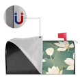thumbnail image 2 of Naloa Lotus Golden Line Mailbox Covers Magnetic Post Box Cover Post Letter Box Cover Garden Decor-21x18 in, 2 of 8