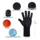 thumbnail image 4 of Horno De Hornear Bbq Guantes De Tela Guantes Para Cocina Color Negro, 4 of 8