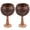 Multi, variant on KALLORY High Footed Design Coconut Shell Home Use 2Pcs 5.89X3.73X3.73In