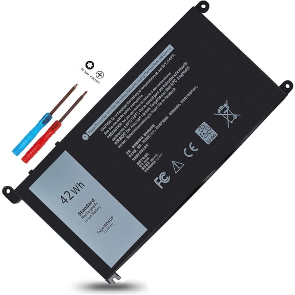 42Wh WDX0R WDXOR y Compatible with Dell Inspiron 13 15 17 7000 5000 Series 15-7579 13-7378 7368 7569 7460 7560