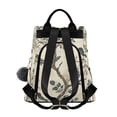 thumbnail image 2 of FORMRS Women's Travel Backpack Purse Anti-Theft Hidden Pockets Casual Shoulder Bag, Beige Birds, 2 of 7