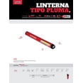 thumbnail image 2 of Linterna Lampara Led Tipo Pluma De Aluminio Recargable Urrea Urrea LPL30, 2 of 2
