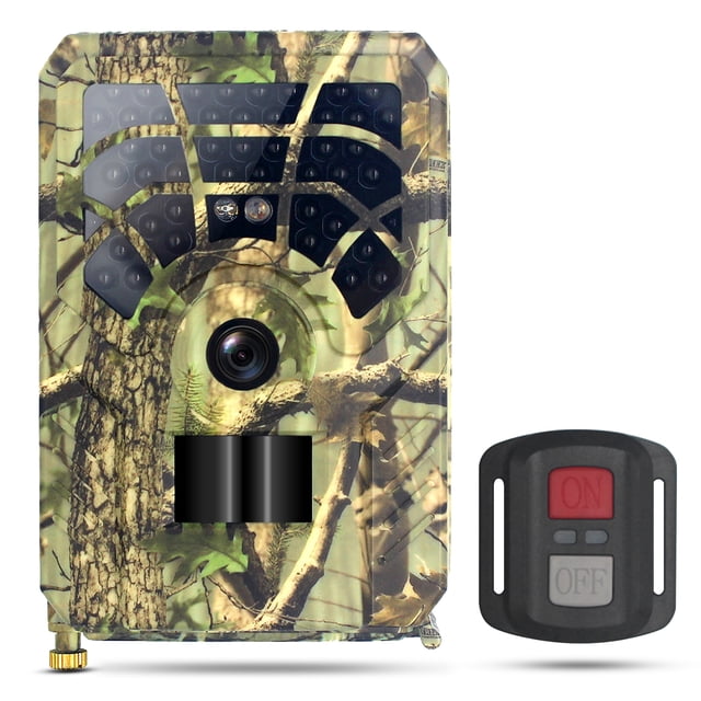 24MP 1296P WiFi Trail and Game Camera Motion Activated Hunting Camera Infrared Night Vision Waterproof Outdoor Wildlife Scouting Camera