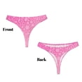 thumbnail image 3 of Fotbe Breast CancerN Ribbons Awareness Tanga Sin Costuras para Mujer con Estampado – Panties Invisibles, Transpirables y Cómodos para Uso Diario-XX-Large, 3 of 6