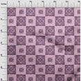 thumbnail image 2 of oneOone Organic Cotton Voile Fabric Floral Block Printed Fabric 1 Yard 42 Inch Wide, 2 of 4