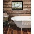thumbnail image 2 of Trendy Decor 4U "Fresh Towels" Framed Wall Art, Modern Home Décor Black Framed Print for Living Room, Bedroom & Farmhouse Wall Decoration by Pam Britton 18"x14", 2 of 2