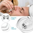 thumbnail image 7 of 2/3/4Pcs Anti Snoring Device Silicone Nasal Dilators Anti-snoring Magnetic Nose Clip, 7 of 7