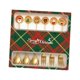thumbnail image 2 of Juego de 6 cubiertos navideños de acero inoxidable premium con cuchara de té y caja de cubiertos Tenedor y cuchara, 2 of 9
