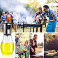 thumbnail image 4 of 1 Pc Cooking Oil Spray Bottles 200ml For Cooking Oil Vinegar And Oil Leak Proof Drip Proof, 4 of 5