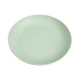 thumbnail image 1 of Xiao Hua Plato de paja de trigo no frágil de 9.06 pulgadas - Juego de platos reutilizables - Apto para lavavajillas y microondas - Plato ligero, apto para cocina, camping, etc., 1 pieza, verde, 1 of 5