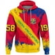 thumbnail image 4 of Sudadera con capucha con estampado de mapa de la bandera de África Central, emblema nacional, ropa para hombre 2024, chándal informal de calle para hombre, 4 of 4