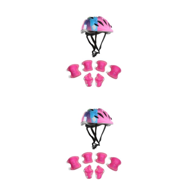 Inteprter 1 juego de casco de rodillo para niños, rodillera ajustable, rodillera, patinaje Type5 NO5