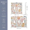 thumbnail image 2 of Yayeee Toggle Light Switch Wall Plate 2-Gang 4.56"x4.48" Decorative Outlet Cover, Pink Easter Eggs, 2 of 7