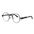 thumbnail image 1 of Lunettes de Vélo Unisexes Style Rétro Rond avec Bouclier pour Activités Extérieures, Design Pliable en Aluminium Léger et Polyvalent, 1 of 3