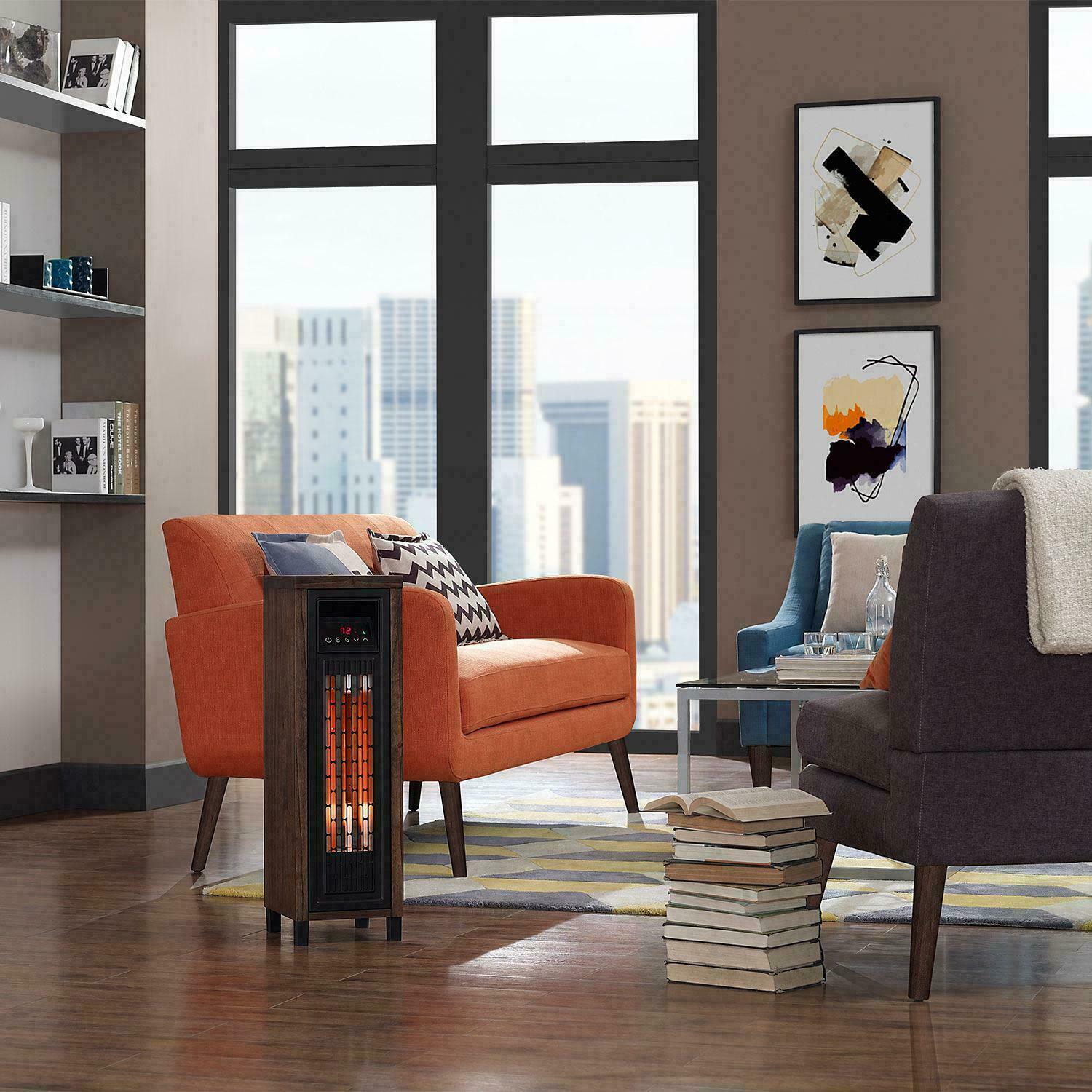 Twin Star 19QH60131-H371 Classic Flame Infragen 32 Tower Heater with Safer  Plug and Safer Sensor - Walmart.com