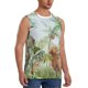 thumbnail image 2 of Balery Watercolor African Animals Wildlife Camisetas sin mangas para hombre, absorbe la humedad y protege contra el mal olor.-XX-Large, 2 of 7