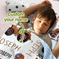 thumbnail image 2 of AOLOA Personalized Toddler Nap Mat - Custom Name Slumber Bag with Red Farm Machinery Design, Soft and Cozy Sleeping Bag for Kids, Perfect for Daycare, Preschool, and Farm-Themed Naptime Adventures, 2 of 8