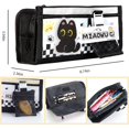 thumbnail image 3 of Black Cute Cat Stationery Set Cat School Supplies Including Sticky Notes,Mechanical Pencils,Eraser,Notebook,Stickers etc Kawaii Birthday Christmas Gifts Classroom Rewards (Black Cute cat)$$Office, 3 of 7