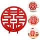 thumbnail image 4 of Decoración de boda china: Signo de doble felicidad, decoración de habitación de boda china, 4 of 5