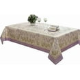 thumbnail image 3 of French Country Blanchard Field of Lilacs Provence 52 x 52 inch Square Fabric Tablecloth, 3 of 6