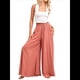 thumbnail image 1 of Pantalones Casuales de Cintura Alta para Mujer, de Color Liso, Largos y Anchos, con Bolsillos, para y Otoño. Naranja Rojo L, 1 of 10