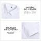 thumbnail image 5 of Camisa Vestir Manga Larga Slim Fit Para Hombre Casey Kevin, 5 of 7