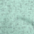 thumbnail image 1 of oneOone Cotton Cambric Aquamarine Fabric Geometric Sewing Fabric By The Yard Printed Diy Clothing Sewing Supplies 42 Inch Wide-3P, 1 of 6