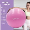 thumbnail image 2 of Pelota Pilates Yoga Xtreme Life DPPYPY220001 75cm Rosa Hasta 300 Kilos, 2 of 7