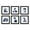 Black Framed Version, variant on Gallery Pops Star Trek - Stylized Portrait Wall Art Bundle (6-Pack)
