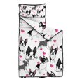 thumbnail image 2 of Pug and Love Heart Toddler Nap Mats for Kids Preschool,Sleeping Mat Bag or Kids,Toddler Sleeping Bag,Toddler Nap Mat or Daycare, 2 of 6