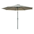 thumbnail image 3 of Trademark Innovations 10' Tilt Crank Patio Market Umbrella (Tan), 3 of 3