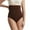 Coffee, variant on Elainilye Fashion Thong Shapewear Tummy Control High Waist Butt Lifting Panties with Girdle Body Shaper Underwear,Beige