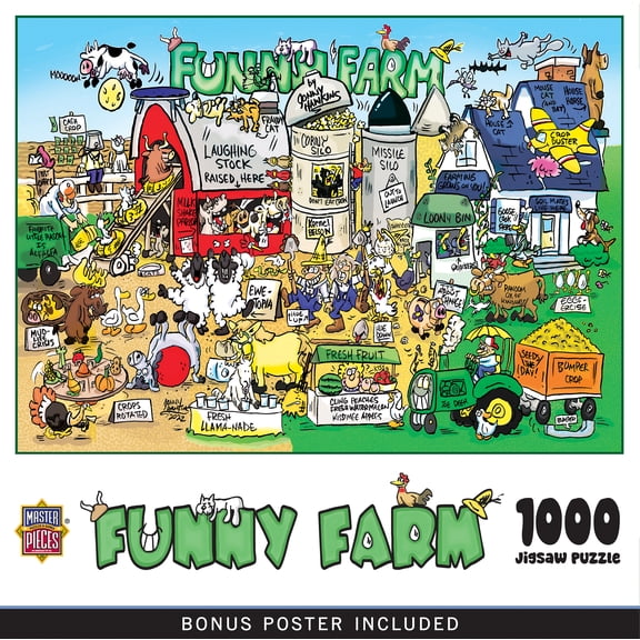 MasterPieces Internet Sensations - Funny Farm 1000 Piece Puzzle
