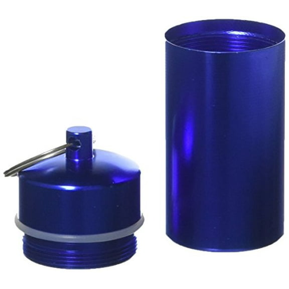 SE Display Aluminum Waterproof 3" Pill/ID Holders with Key Rings (12 PC.) - PH3114-12