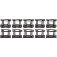thumbnail image 2 of Connecteurs de Chaînes, 10 Pcs Maillon Maître de Chaîne Installation Facile 25H Durable pour Remplacement, 2 of 8