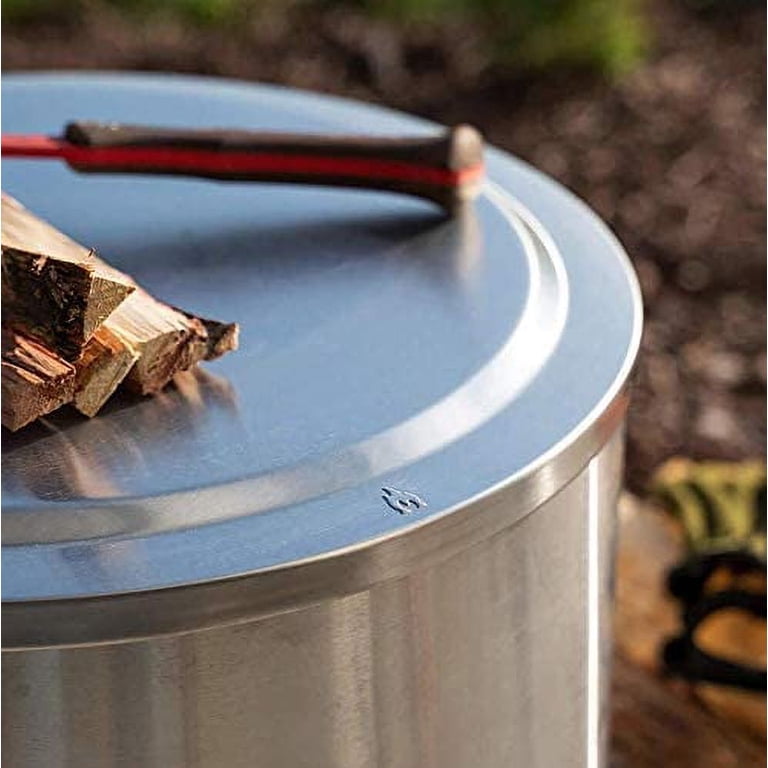 Solo Stove Bonfire Lid, Stainless Steel Fire Pit Accessory