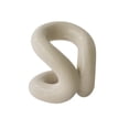 thumbnail image 1 of Soidarity Estante de almacenamiento exquisito de cerámica, estante de almacenamiento decorativo combinado de belleza y funcionalidad Bolsas de maquillaje Color café con leche, 1 of 6