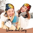 thumbnail image 4 of Susaid Halloween Fruit Platter Print Winter Beanie for Men Women, Lined Beanie Soft Warm Knit Hat Ski Cuffed Cap, 4 of 6