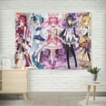 thumbnail image 3 of Tapestry for Puella Magi Madoka Magica wall hanging Bedroom Dorm Wall Art Funny Backgrounds Banner Party Poster Decorations Kids Girls Teens Gifts Funny 40×60 inch, 3 of 7