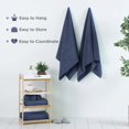 thumbnail image 4 of Martex 2-Pack Bath Sheet Set | 100% Cotton Extra Large 33" x 65" Towels | Estate Blue, 4 of 4