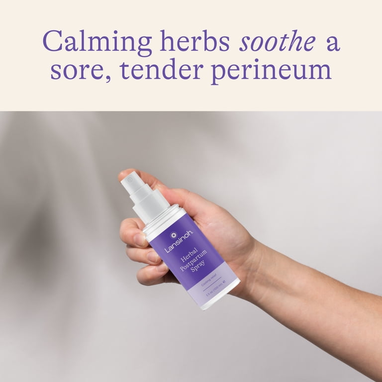 Lansinoh Herbal Perineal Spray, Postpartum Essentials, 3.5 fl oz