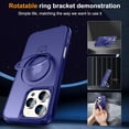 thumbnail image 2 of Funda de teléfono PIXIU Strong Magnetic para iPhone 16 Pro 6.3, azul, 2 of 8