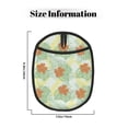 thumbnail image 3 of Tropical flowers Pot Holders for Kitchen - Heat Resistant Oven Mitts Hot Pads with Pocket, Non Slip Silicone Pot Holders, Cuteness Hanging Loop Potholders for Kitchen Baking, 3 of 5