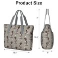 thumbnail image 3 of Tote Bag for Women - German Shorthaired Pointer Shoulder Bag - Large Utility Work Duffle Bag with Zipper Handbag for Travel, Work, Sprots, 3 of 5