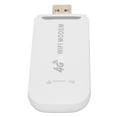 thumbnail image 3 of Enrutador inalámbrico 4G LTE de 150 Mbps con soporte para 10 usuarios, interfaz USB, módem WiFi portátil para tableta y portátil, color blanco, 3 of 14
