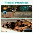 thumbnail image 5 of Elook Upgraded 3-Hole Deer Warning Whistles Device, 3-Horn Save-a-Deer Warning Horn for Car, 5 of 7