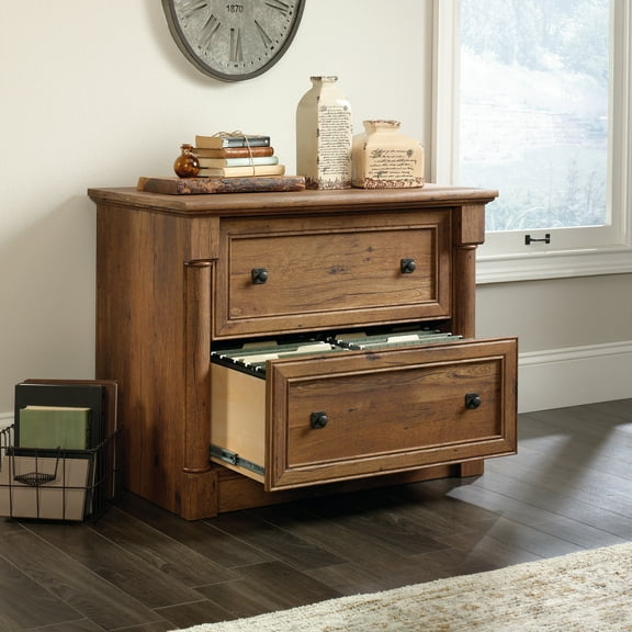 Sauder Palladia 2-Drawer Lateral File, Multiple Finishes