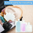 thumbnail image 6 of 52Pcs TSA Approved Travel Fluid Squeeze Pouches, Travel Pouches for Toiletries, Travel Size Stand Up Pouch, Refillable Leakproof Travel Containers for Shampoo Conditioner Lotion Soap Liquids, 6 of 8